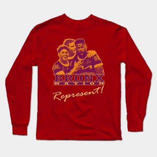 Brisbane Broncos - BRONX NATION REPRESENT! Long Sleeve T-Shirt